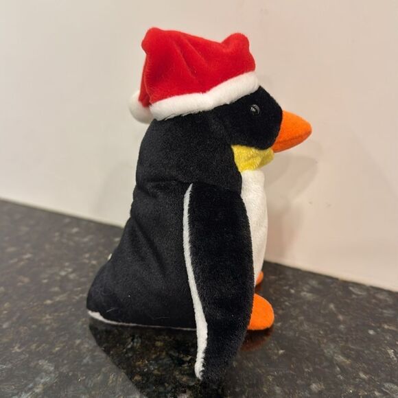 Ty Beanie Baby - Zero The Christmas Penguin (6in - Picture 4 of 9